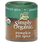 0.46-ounce Pie 6 Mini Simply Spice Organic -pack Og Pumkin