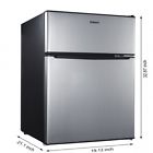 01067t Top Deals Galore Compact Refrigerator Freezer Small Space Saver Fridge