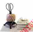 013shx Unbranded Vintage Style Twine String Holder With Scissors French Country Kitchen Garden