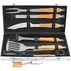 024409497070 Unbranded Stainless Steel Barbeque Tool Set