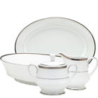037725328423 Noritake Regina Platinum 5 Piece Completer Set