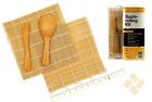 0664 Bambooworx Sushi Making Kit Japanese Rice Paddle Rolling 047834060664