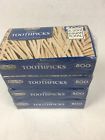 078742045832 Daily Chef Food Service Round Toothpicks Uniform Size