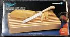 080588606603 Goodwood Julie Pomerantz Beechwood Crumb Catcher Serving Tray