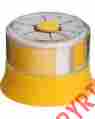 09911118y Trudeau Manual 60 Minute Yellow Kitchen Timer Visual Display Anti Skid Base Nib