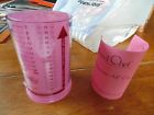 1 Awarness Measure Mini Cancer - Cup Pampered Usa Nwob Pink Chef