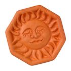 6287059 10103 Jbk Pottery Terra Cotta Brown Sugar Saver Sun 628705101039