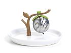 102-198-104 Saucer Infuser Ceramic 35 Tea Tree-tea Chef Box