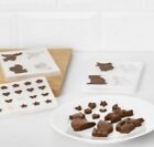 103.634.20 Ikea Bakglad Plastic Molds Pans Nordic Fox Moose Star Chocolate