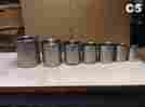 10l-1l Set Of 7 304 316 Stainless Steel Pot Pail Tote Bucket Drum W No Handles