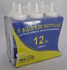12 Oz New Srar Pack Food Safe Squeeze Bottles 639713026146