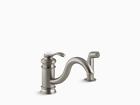 K-12176-bn 12176-bn Kohler Fairfax Single Control Kitchen Sink Faucet Vibrant 691042861997