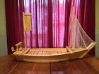 1585-j Japanbargain Wooden Sushi Boat 719363553688