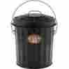 85995100317 1682 Behrens Manufacturing Ash Pail Black Size 7.5 Gallon Hardware Miscellaneous