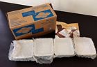 1990 Pampered Chef New Petite Squares White Sauce Dishes 099901019907