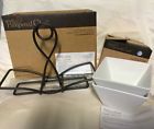 3083-3078 2 Bowl Chef Small Set Caddy Square Nib Pampered Bowls