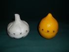 2-lemon 60 Alarm Min Timer Set Cooking Mechanical Count Kitchen Garlic Clock