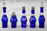 20995 1905 Aa Importing Cobalt Castor Glass Bottle Set Of 5 Id 750457019055