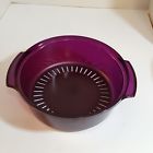 2195  Tupperware Purple Replacement Part Stack Cooker Colander Steamer