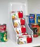 2382360 Afoyft White Pantry Can Organizer Cabinet Steel Space Saving Storage