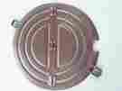 2407 Hinged Splatter Screen Pampered Chef Item Folding Guard Nice