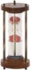 7586473 24512 Benzara Classy Wood Metal Water Sand Timer 758647245123