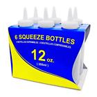 26146 New Star Foodservice Oz Condiment Squeeze Bottles Clear 885611978197