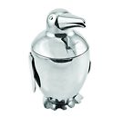 2649 Truefabrications New Viski Stainless Steel Penguin Shaped 50 Oz Capacity Ice Bucket With To 876718026492
