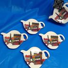 3235463961408 Tea Bag Coaster Rest Set Of Paris Inspired
