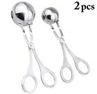 323648932589 Unbranded Stainless Steel Meat Rice Ball Tongs Clip