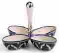3460915 In-5843 Zodax Mazagan Hand Painted Condiment Set Id 721794232971