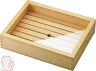 35583 Yamako Wooden Sushi Neta Box Case Brown With 4988484355839