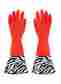 39155 Zebra Kitchen Gloves Farberware Cleaning Cuffed