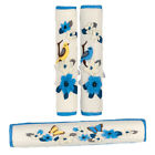 41724 Collections Etc Refrigerator Appliance Handle Covers In Blue 191121096192