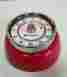 4254mt Sabatier Retro Kitchen Timer With Magnet Red