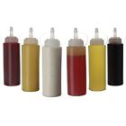 432083943 Oz Plastic Squeeze Squirt Condiment Bottles With Twist 712038250257
