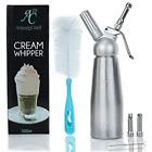 4335510797 Amazechef Whipped Cream Dispenser Stainless Steel Tips Including 759195952044