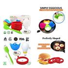 4336061444 Simply Eggicious Egg Poacher Ring Yolk And White 7426856363213