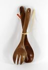 447398 Living Quarters Wood Salad Utensils Nwt Fork And 013302447398