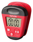 5875 Taylor Precision Products Red Kitch Clip Timer 077784027349