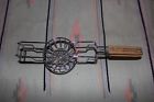 60651 Amco Tortilla Metal Basket Fryer Wood Handles Great For Taco