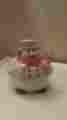 621337 Kitchen Scouring Holder Fat Italian Bistro Chef Ceramic Sponge Pad Red New