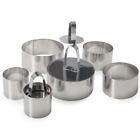6410015ss Danesco Food Moulding Set Stainless Steel Round 064081140543