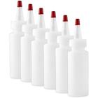 651174993041 Clear Plastic Squeeze Bottle Condiment Dispenser Ketchup Mustard