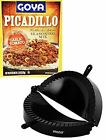 654114768693 Imusa Jumbo Empanada Mold With Picadillo Seasoning Inluded