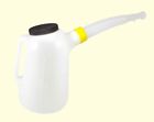 672550790726 Funnel King Plastic Container Pour Spout Liter Translucent