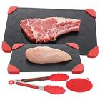 688955516793 Defrosting Tray Frozen Food Thawing Plate Set Of