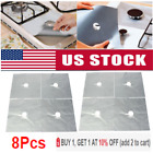 6906099832970 Unbranded Aluminum Reusable Gas Foil Stove Protector Burner