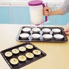 693829410060 Unbranded Pancake Batter Dispenser Cake Cupcake Waffle Tool