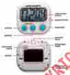 76112 Wrenwane Digital Cooking Timer Kitchen Large Lcd Count Up Down Easy Loud Alarm Magnetic